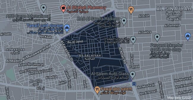 اين يقع حي الصالحية في الرياض ؟